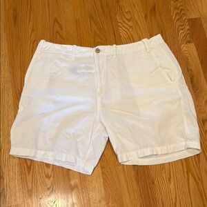 White polo shorts
